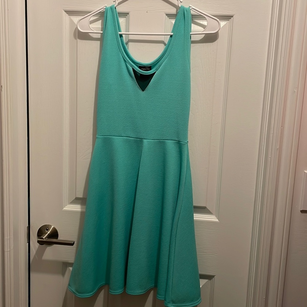 Rue 21 Teal Dress